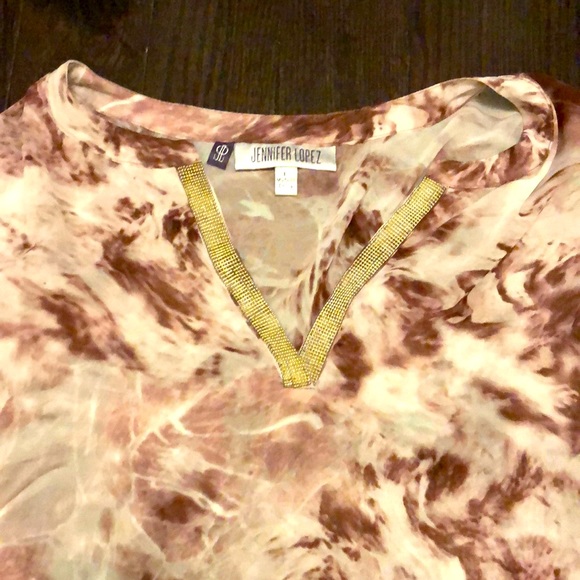 Jennifer Lopez chiffon top - Picture 2 of 9